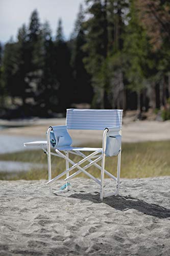 ONIVA - Outdoor Directors Chair with Side Table - Beach Chair for Adults - Camping Chair with Table