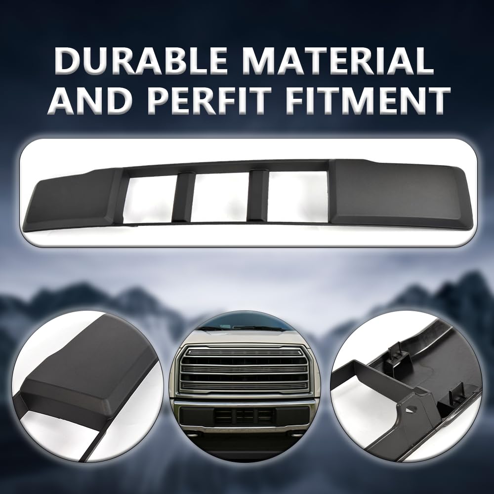 G-PLUS Front Bumper Lower Grill Grille Trim Panel Compatible With Ford F150 2015-2017 FL3Z-17E810-CA