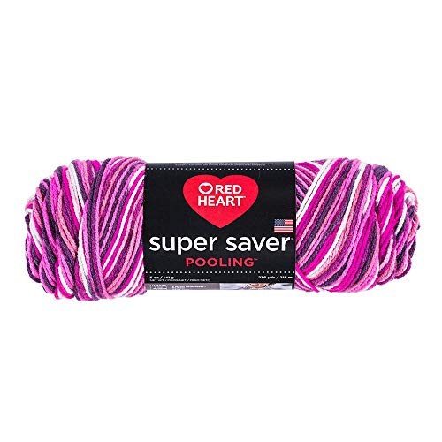 Red Heart Super Saver Pooling Berry Pooling