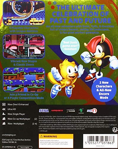 Sonic Mania Plus (Xbox One)