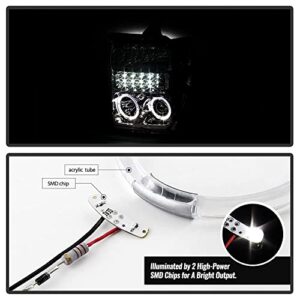 ACANII - For 2008 2009 2010 Ford F250 F350 F450 SD LED Halo Projector Headlights Headlamps Driver + Passenger Side