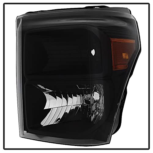 ACANII - For Blk 2011-2016 Ford F250 F350 F450 Super Duty Headlights Signal Lamps Driver + Passenger Side