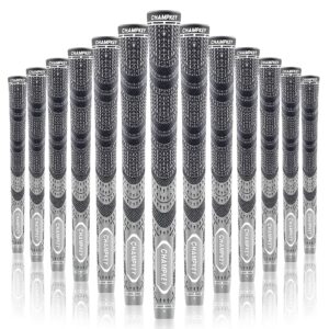 champkey premium hybrid golf grips 13 pack - all weather performance golf club grips - choose between 13 grips with full kits and 13 grips