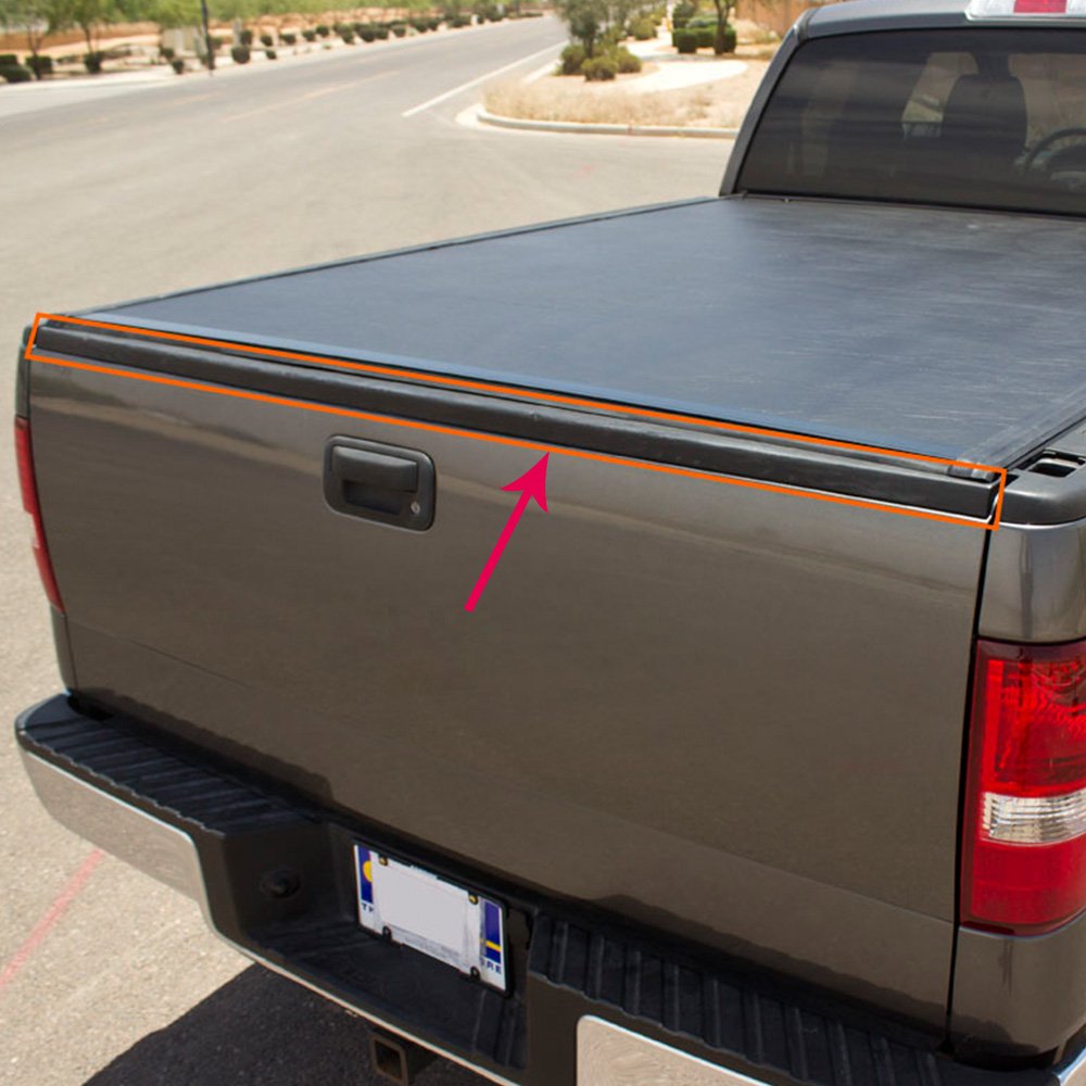 G-PLUS Tailgate Cap Molding Protector Top Cover Compatible for Ford 2004-2008 F150 Styleside models only/Lincoln Mark LT 2006-2008 Mark LT models only 63.3" Length