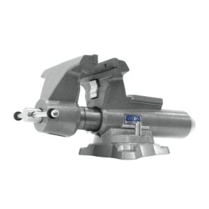 Wilton Mechanics Pro Bench Vise, 10" Jaw Width, 12" Jaw Opening, 5-1/4" Throat (Model 8100M)