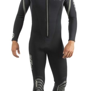 Cressi Bahia Flex 2.5mm Man, Black/Silver, L