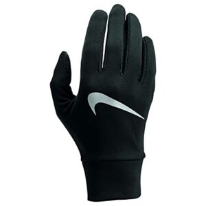 Nike Womens Lightweight Tech Runnin Gloves Black | Silver Medium