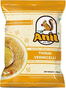 anil thinai vermicelli 180g/6.349 oz (pack of 5)