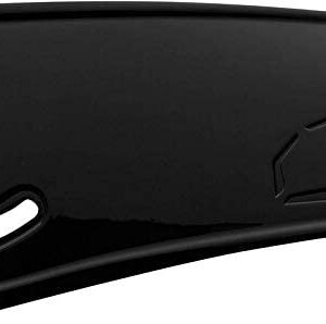 EvoShield XVT™ High Gloss Batting Helmet Face Shield - Black, Left Handed Hitter