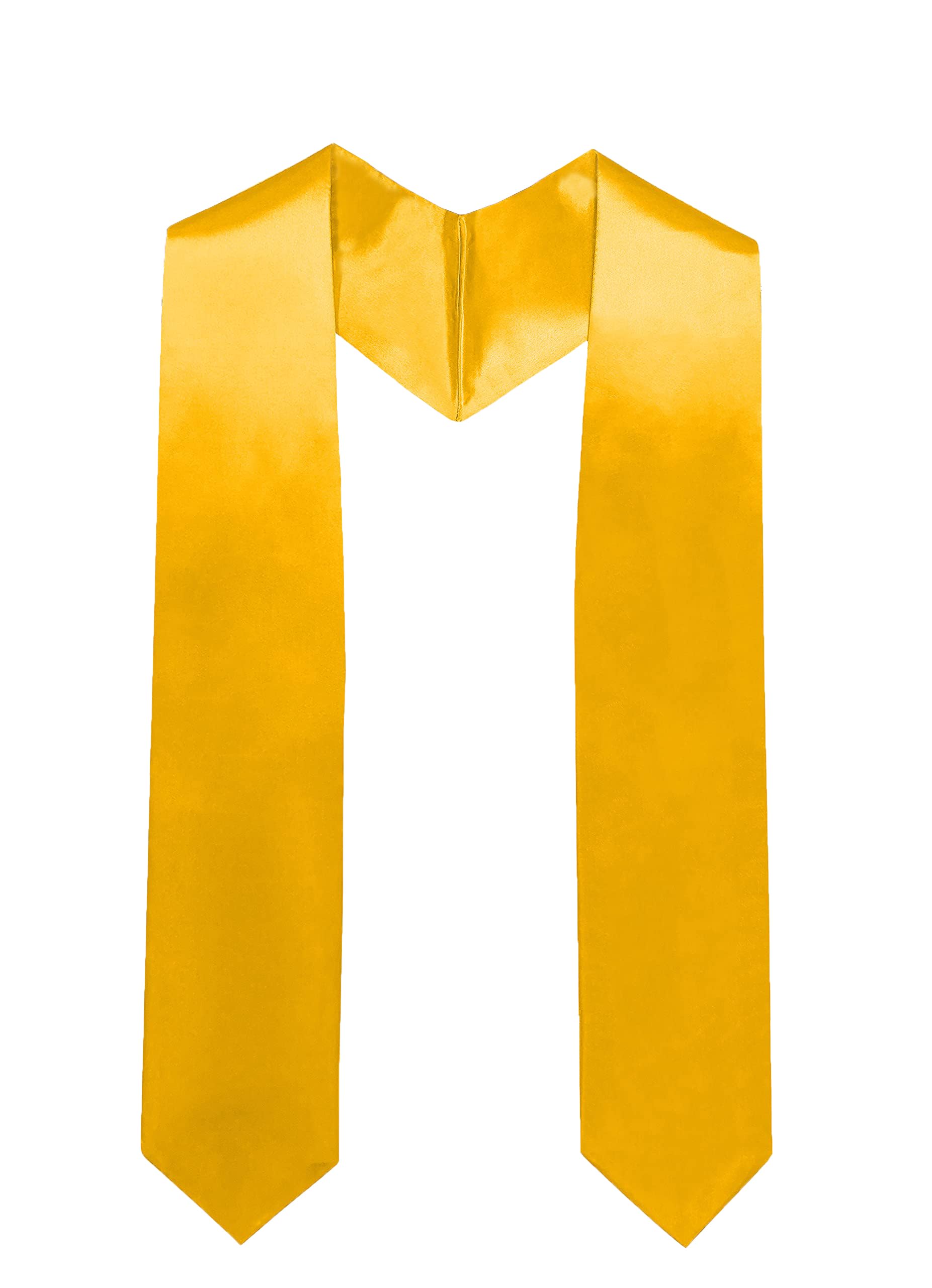 Happy Secret Adult Graduation Stole 60” Long Shawl for Academic Commencements