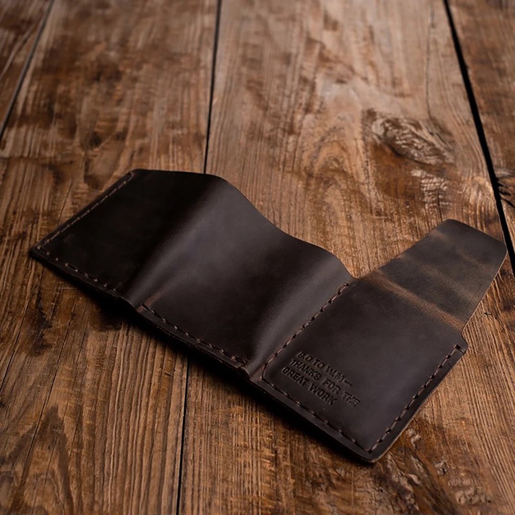 VIILOCK Pull-up Leather Wallet for The Secret Life of Walter Mitty Handmade Wallet