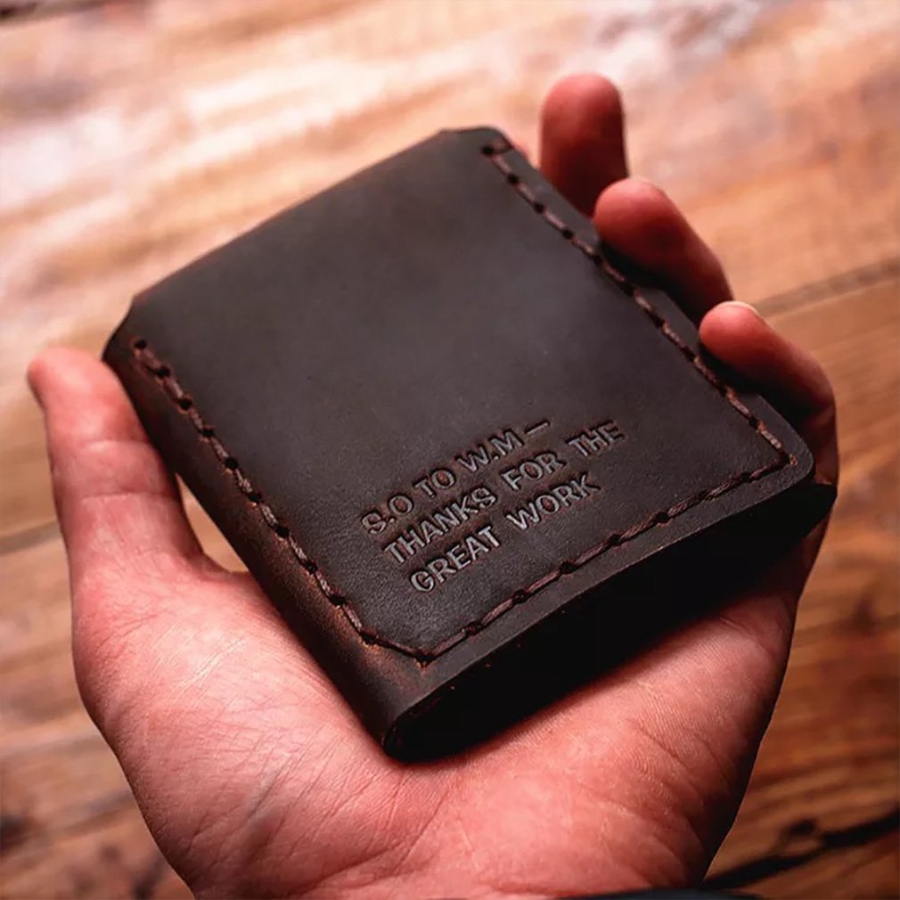 VIILOCK Pull-up Leather Wallet for The Secret Life of Walter Mitty Handmade Wallet