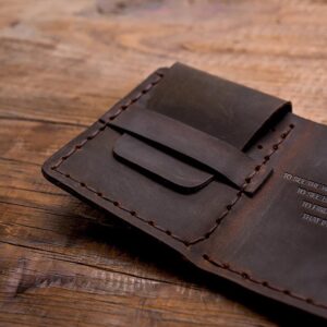 VIILOCK Pull-up Leather Wallet for The Secret Life of Walter Mitty Handmade Wallet