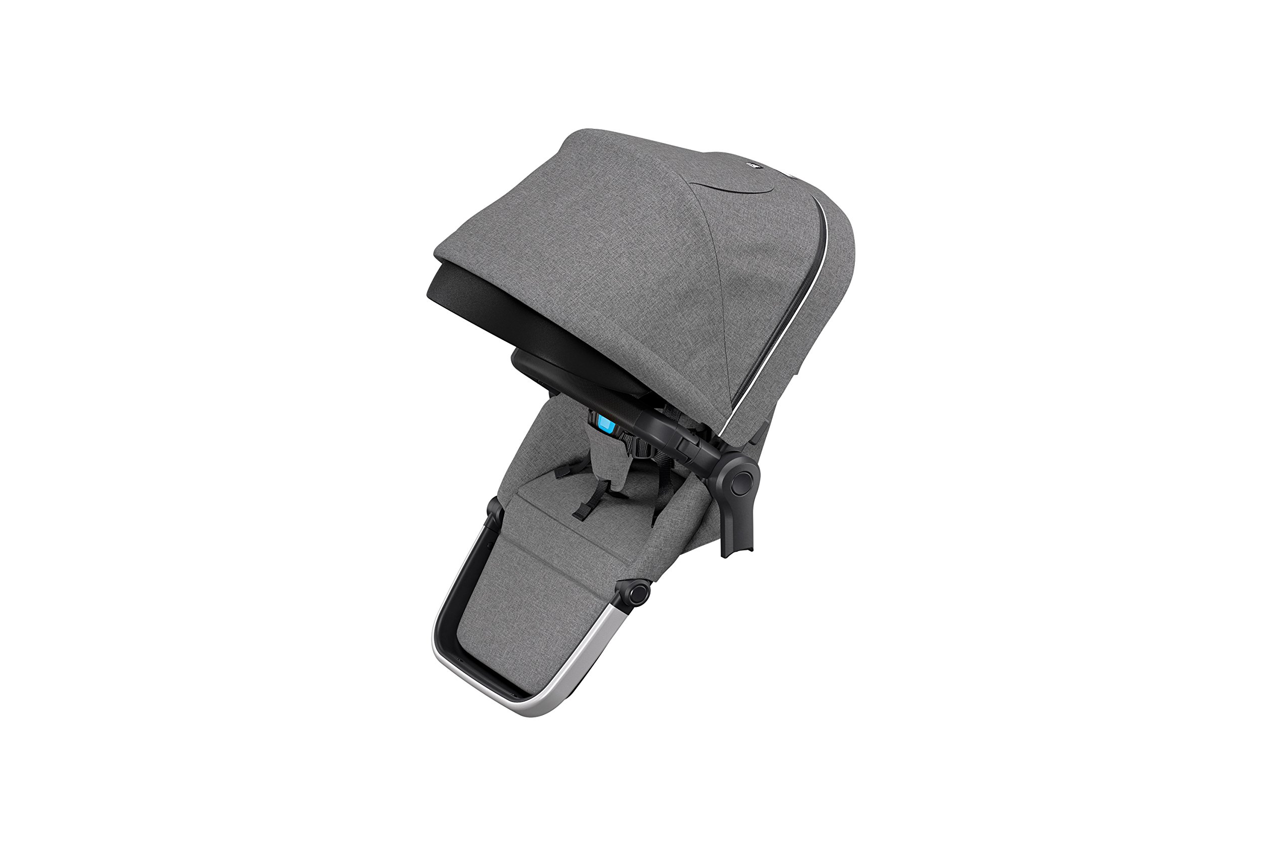 Thule Sleek Sibling Seat, Grey Melange , 10" x 32.7" x17.1"