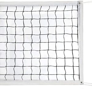 volleyball nets, professional volleyball net, portable volleyball replacement net for backyard schoolyard sports beach swimming pool, indoor/outdoor volleyball net set, 32ftx3ft, poles not included