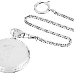 Tissot unisex-adult Lepine Brass Pocket Watch Grey T8614059903300