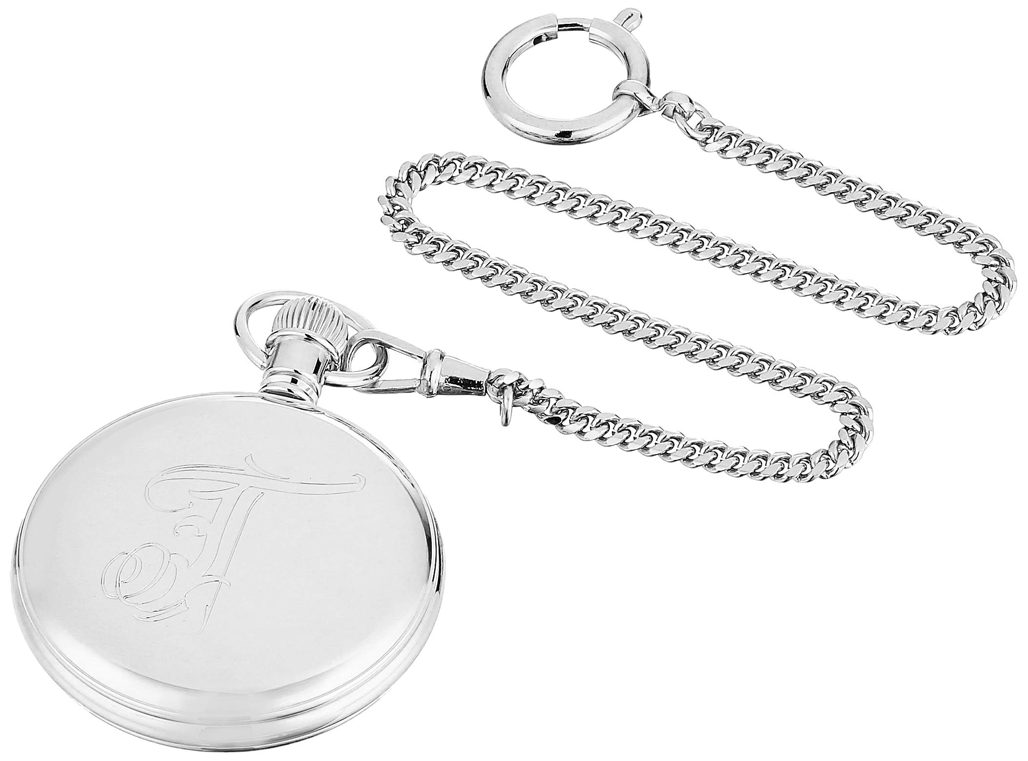 Tissot unisex-adult Lepine Brass Pocket Watch Grey T8614059903300