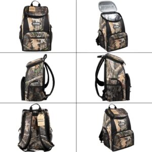 RTIC Lightweight Backpack Cooler, Kanati Camo, 15 Can, Portable Insulated Bag, for Men & Women, Great for Day Trips, Picnics, Camping, Hiking, Beach, or Park