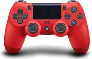 sony dualshock 4 wireless controller playstation 4 red - renewed