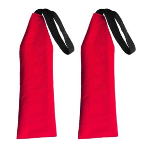 Baosity 2Pcs Safety Flag Long Load Red - Kayak Accessories