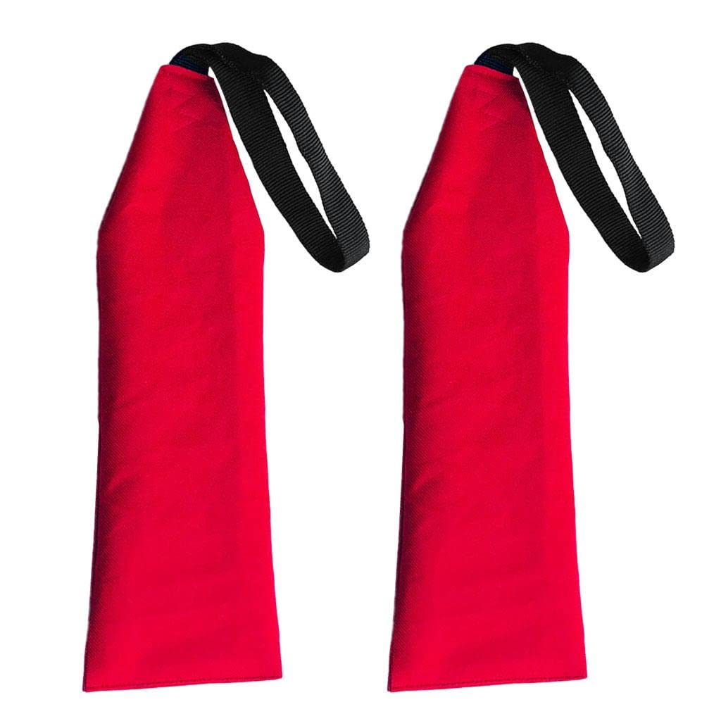 Baosity 2Pcs Safety Flag Long Load Red - Kayak Accessories