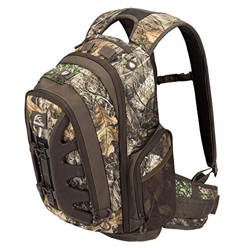 Insights Hunting by frogg toggs- The Element, Heavy Duty 1,831 Cubic Inch Outdoor Hiking Fishing Camping Hunting Backpack with Rain Fly, Realtree EDGE