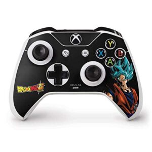 skinit decal gaming skin compatible with xbox one s controller - officially licensed dragon ball super goku dragon ball super design