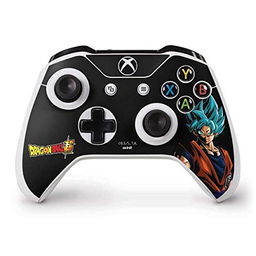 Skinit Decal Gaming Skin Compatible with Xbox One S Controller - Officially Licensed Dragon Ball Super Goku Dragon Ball Super Design