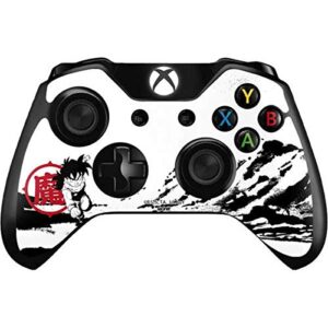 skinit decal gaming skin compatible with xbox one controller - officially licensed dragon ball z gohan wasteland design