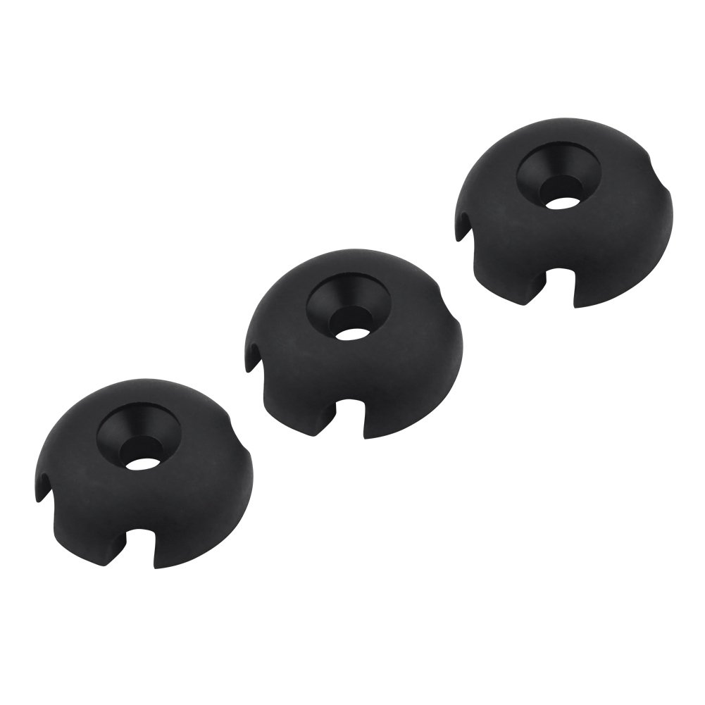 Deck Line, 10pcs Nylon Large Clover Deck Line Slotted Round Out Fitting for Kayak Canoe DIY