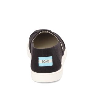 TOMS Women's Sneaker, Black, 8