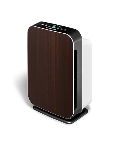 Alen Air Purifier BreatheSmart 75i HEPA with Fresh Filter + Carbon for Large Rooms up to 2600 Sq. Ft - Perfect for Living Room & Kitchen - Captures Allergens, Dust, & Mold + Household Odors & Smoke