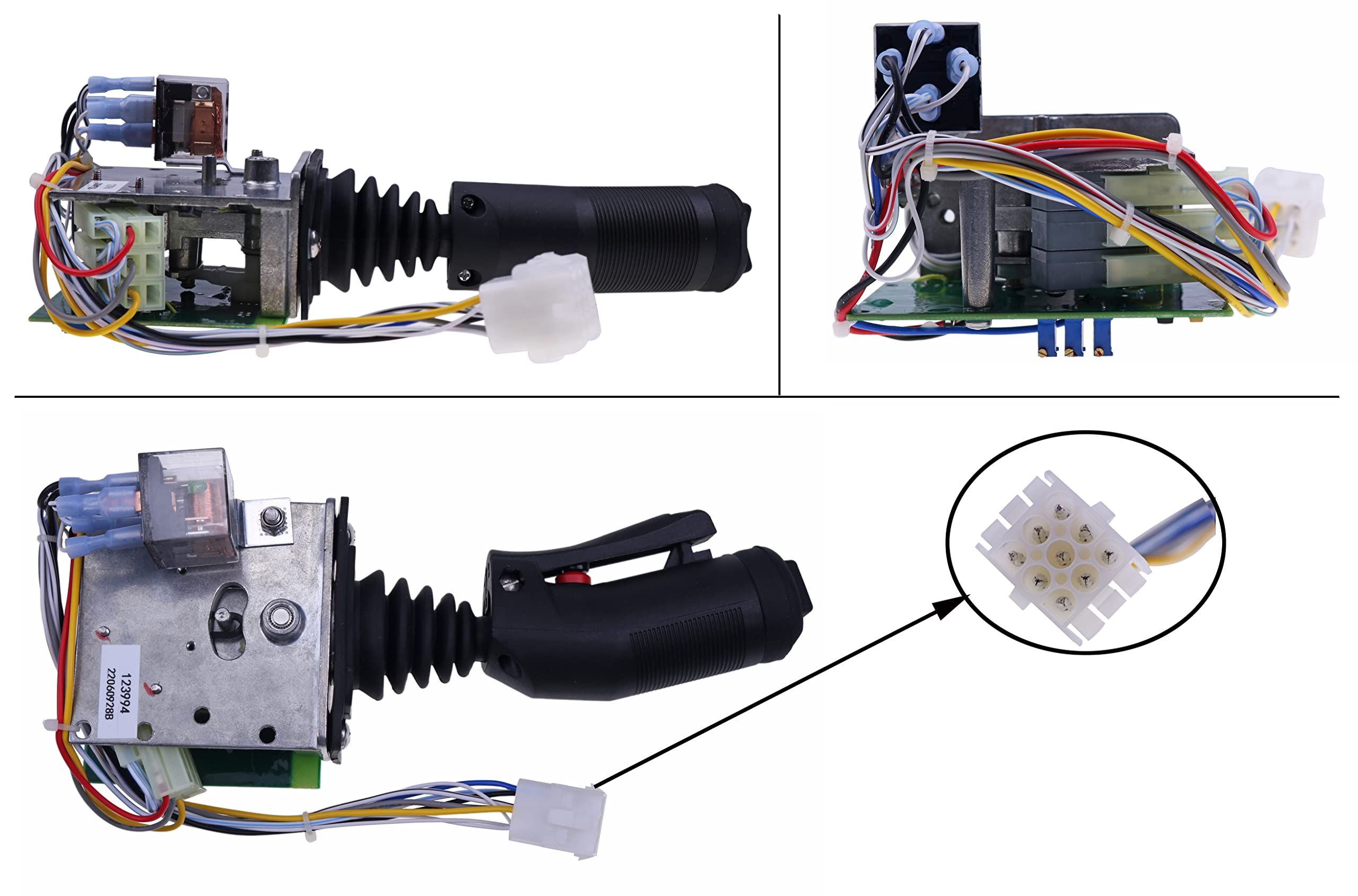 JEENDA Joystick Controller 123994 123994AB 123994AC 159108 for Skyjack Electric Scissor Lift SJIII 3015 3215 3219 3220 3226 4620 4626 4632 4830 4832 6826 6832