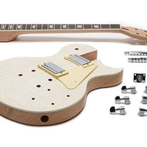 Solo LPK-10 DIY Guitar Kit With Flame Maple Top