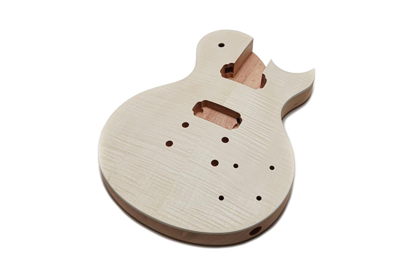 Solo LPK-10 DIY Guitar Kit With Flame Maple Top