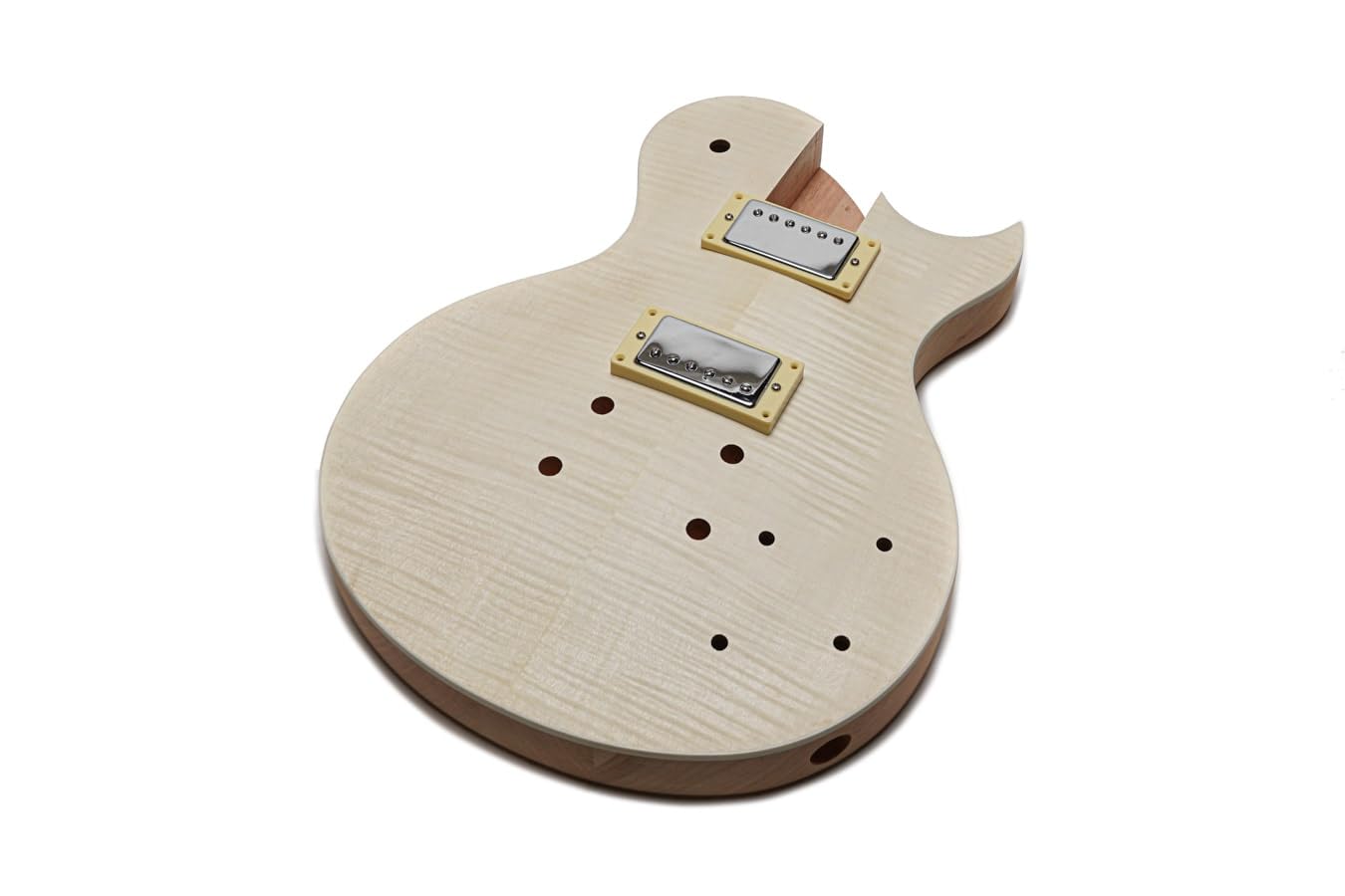 Solo LPK-10 DIY Guitar Kit With Flame Maple Top