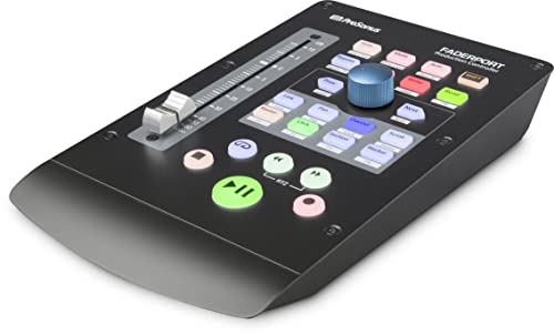 PreSonus Faderport USB Production Controller with Studio One Artist and Ableton Live Lite DAW Recording Software