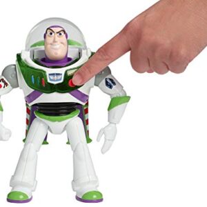 Disney Pixar Toy Story 4 Blast-Off Buzz Lightyear Figure, 7 in / 17.78 cm-Tall, with Lights, Phrases, Sounds and Pop-Out Wings, Gift for Kids 3 Years and Older [Amazon Exclusive]