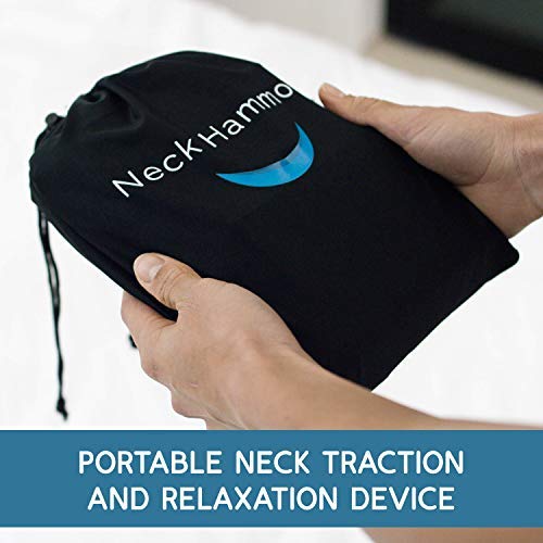 The Original Neck Hammock Neck Stretcher - Cervical Traction Device for Neck Decompression - Portable Device for Neck Tension Relief