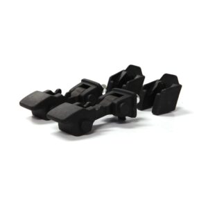 black hood catch for 1997, 1998, 1999, 2000, 2001, 2002, 2003, 2004, 2005, 2006 wrangler tj - hold-down hook latch pair g013jp replaces#55176636ad, 68038118aa, 42422