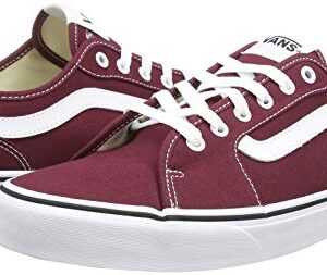 Vans Men's Filmore Decon Platform Shoes, Red Canvas Port Royale White 8j7, 43