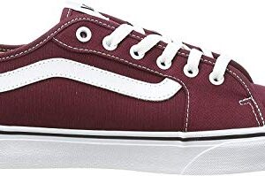 Vans Men's Filmore Decon Platform Shoes, Red Canvas Port Royale White 8j7, 43