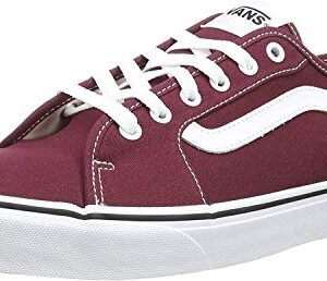 Vans Men's Filmore Decon Platform Shoes, Red Canvas Port Royale White 8j7, 43