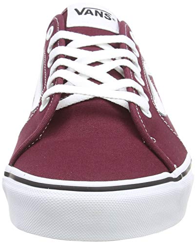 Vans Men's Filmore Decon Platform Shoes, Red Canvas Port Royale White 8j7, 43