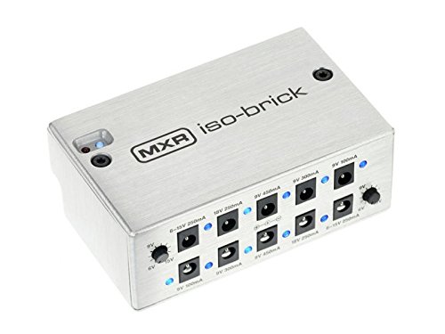 MXR M238 Iso-Brick Power Supply with 3 x Patch Cables