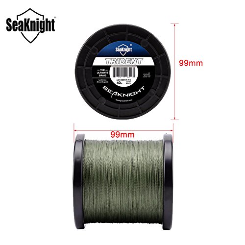 Ochoos 1000M 15-60LB PE Braided Fishing Line 4 Strands Super Power Fishing Wire - (Color: Green, Size: 2.0) - Fishing Line