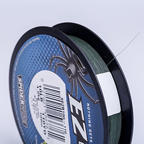 Ochoos EZ 100M PE Braided Wire Dark Green Lure Fishing High Drag Power Fishing Line - (Size: 2.5) - Fishing Line