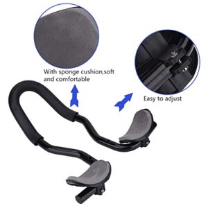 Bike Rest Handlebar TOPINCN Stable Aluminum Alloy with Sponge Cushion for MTB Road Top Home Cycling for Mountain