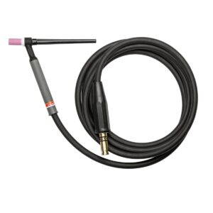 lincoln electric pta-9 ready to weld tig torch - for air-cooled tig welding - rigid torch head - 12.5 ft, 1 piece cable - k1782-16