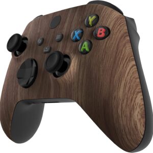 Xbox Modded Rapid Fire Soft Touch Controller - Includes Largest Variety of Modes -Jump Shot, Drop Shot, Quick Aim, Auto Aim, Quick Scope - Master Mod - Wood - (Woodgrain)